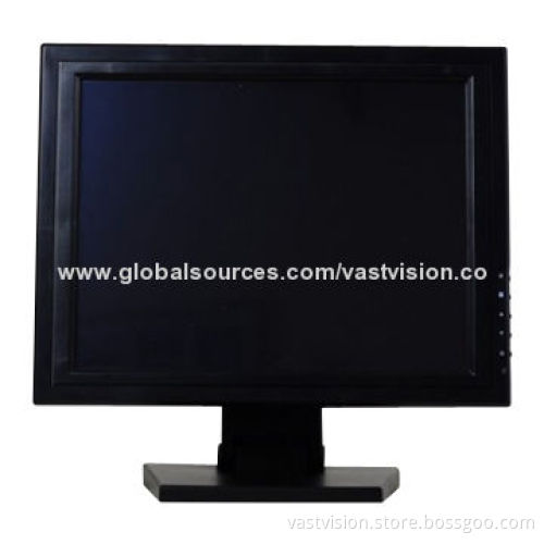 19-inch HD CCTV Security LCD Monitor with 1,280 x 1,024 Pixels